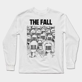 Barcode face The Fall Long Sleeve T-Shirt